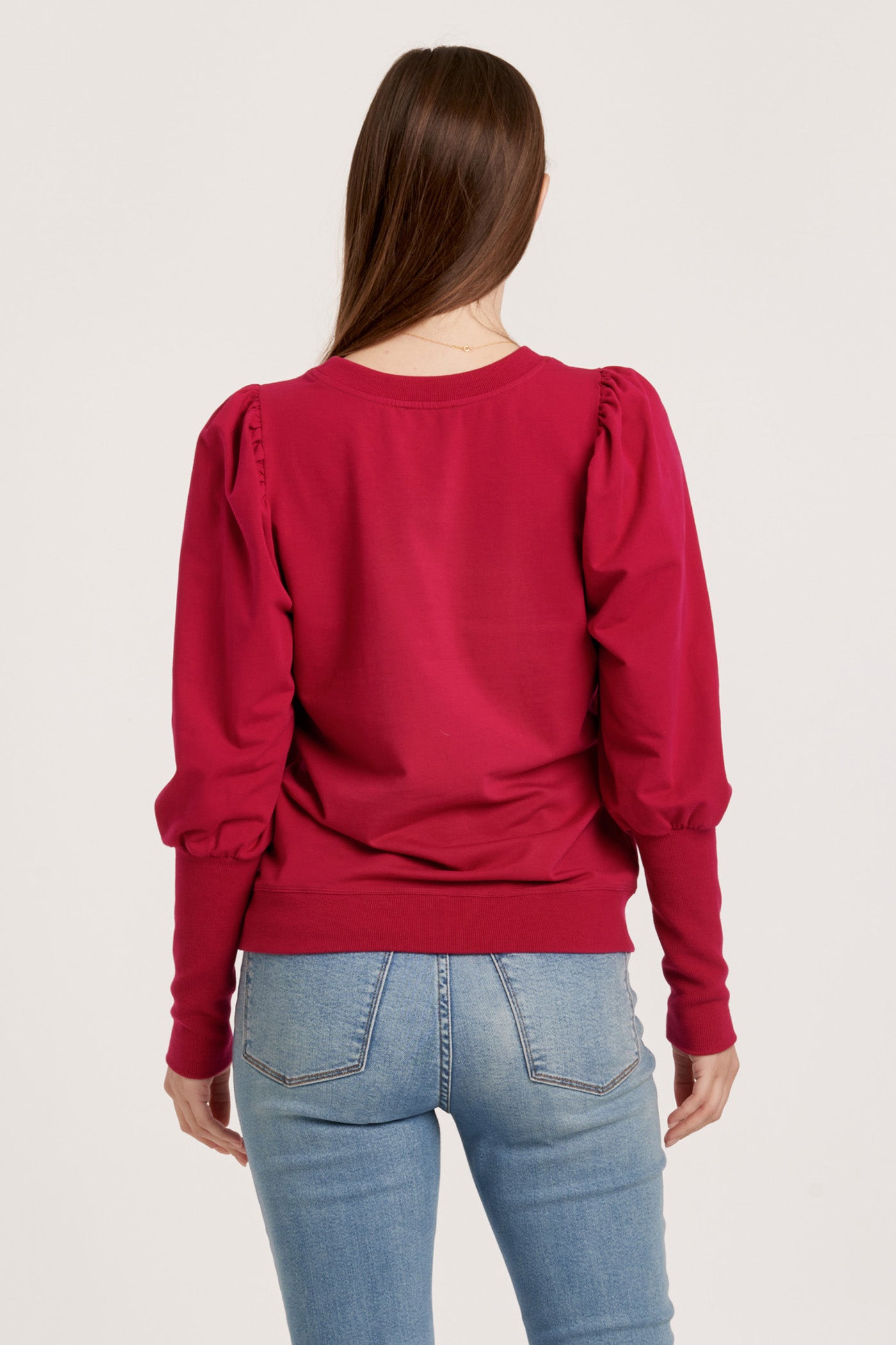 ANOTHER LOVE RUBY PINK TARA TOP