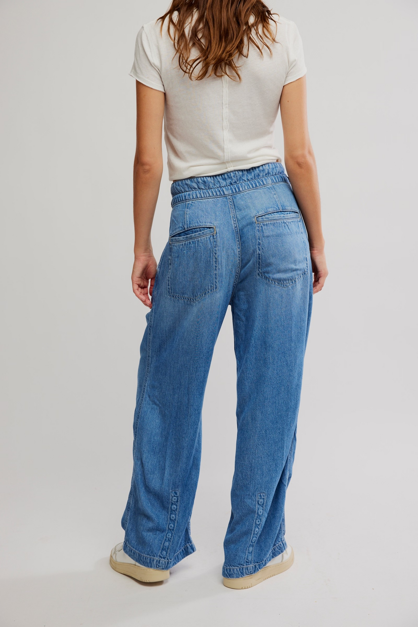 FREE PEOPLE DAKOTA CINCHED PULL ON PANTS
