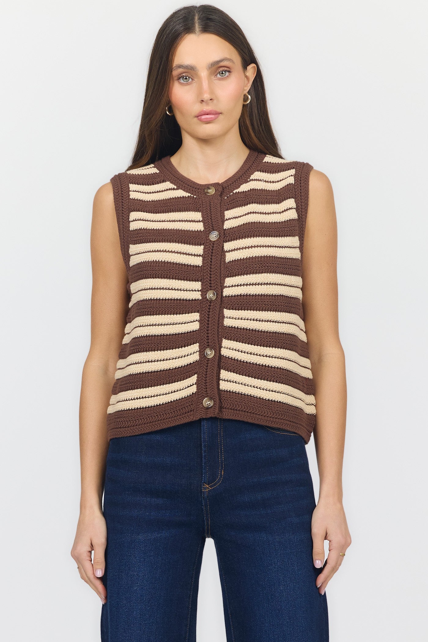 DEAR JOHN CAPPUCCINO MAEVE VEST