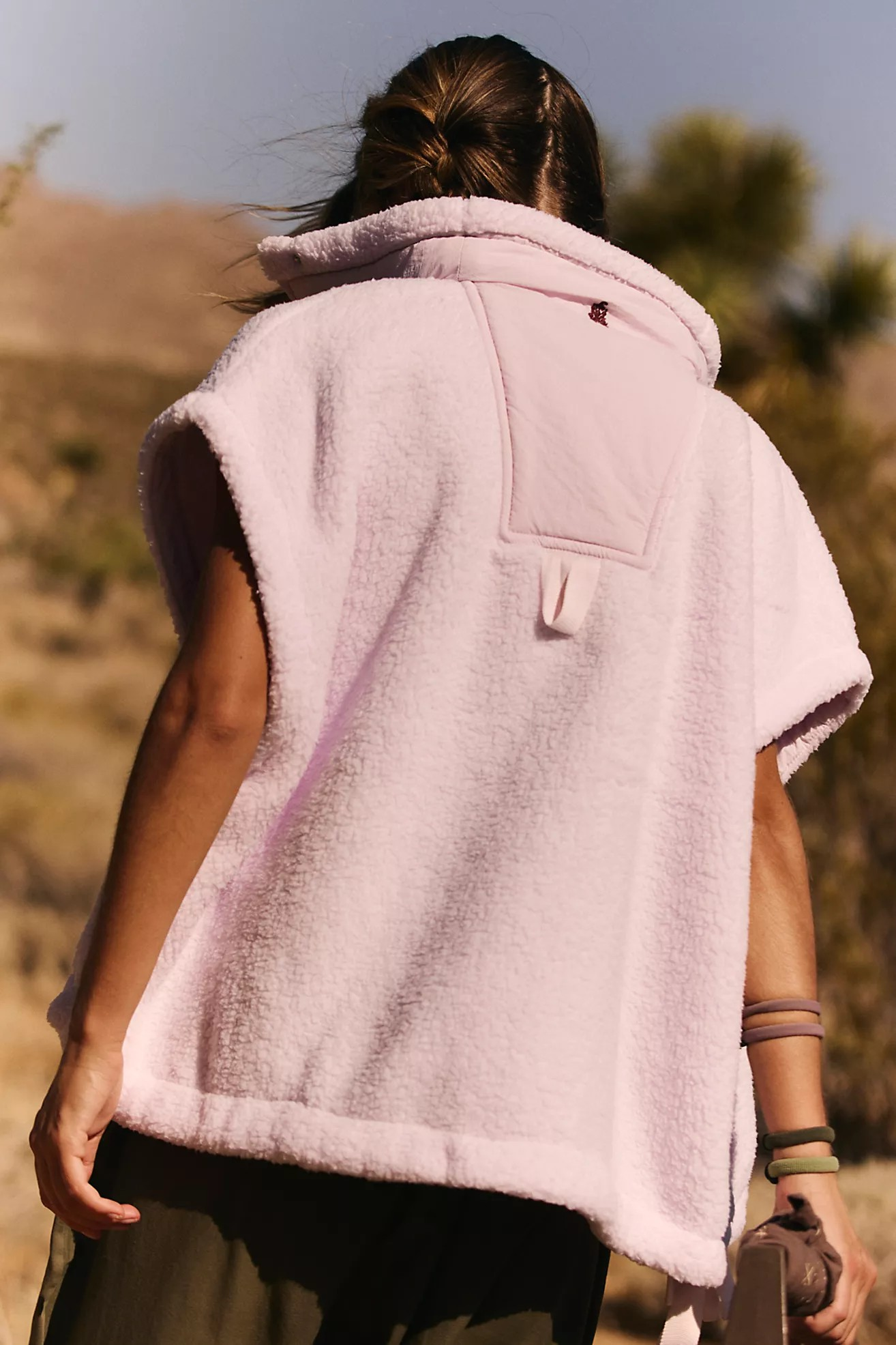 ROSE WASH SCOUT IT OUT FLEECE VEST