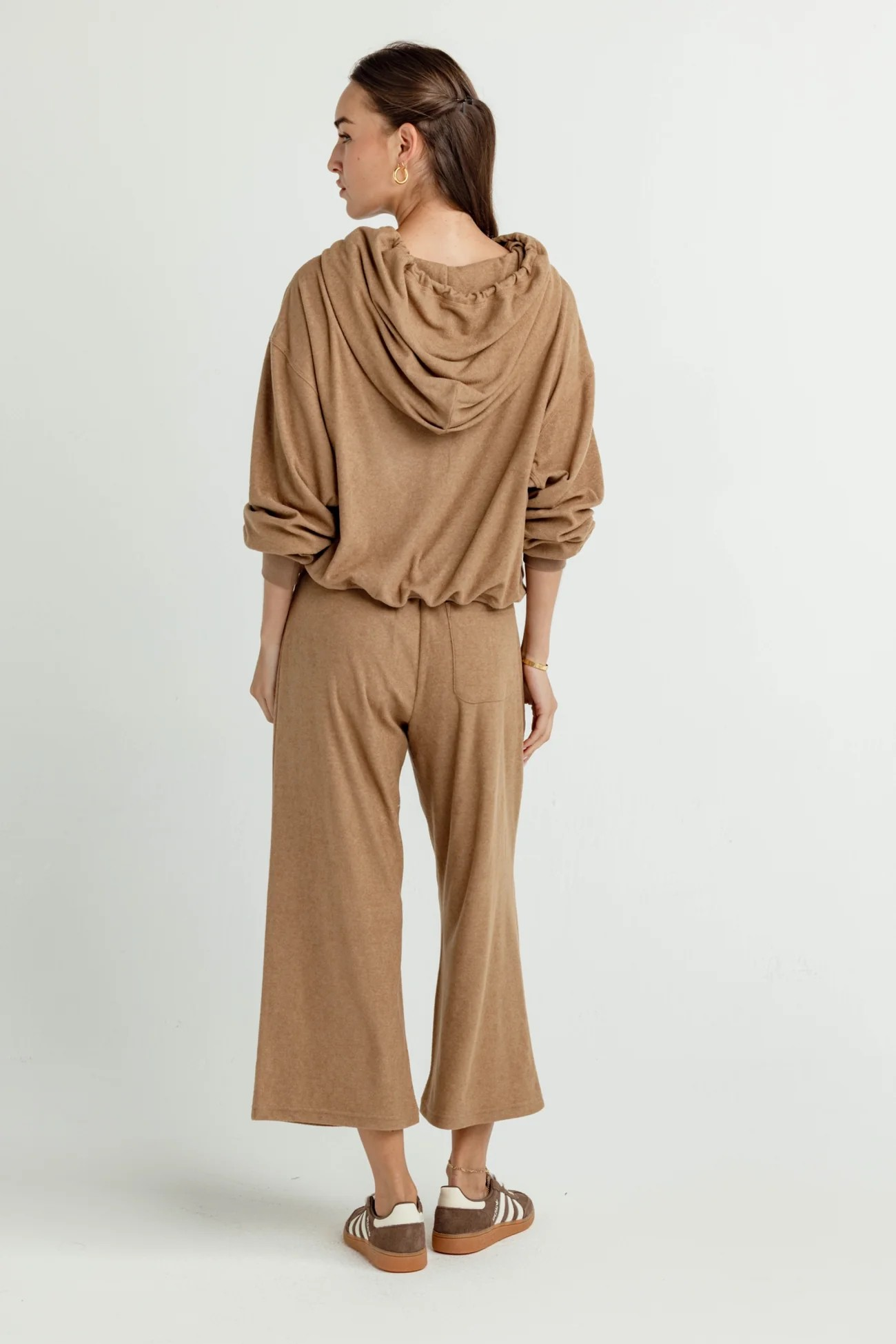 SUNDAYS CARAMEL HEATHER AERIS HOODIE