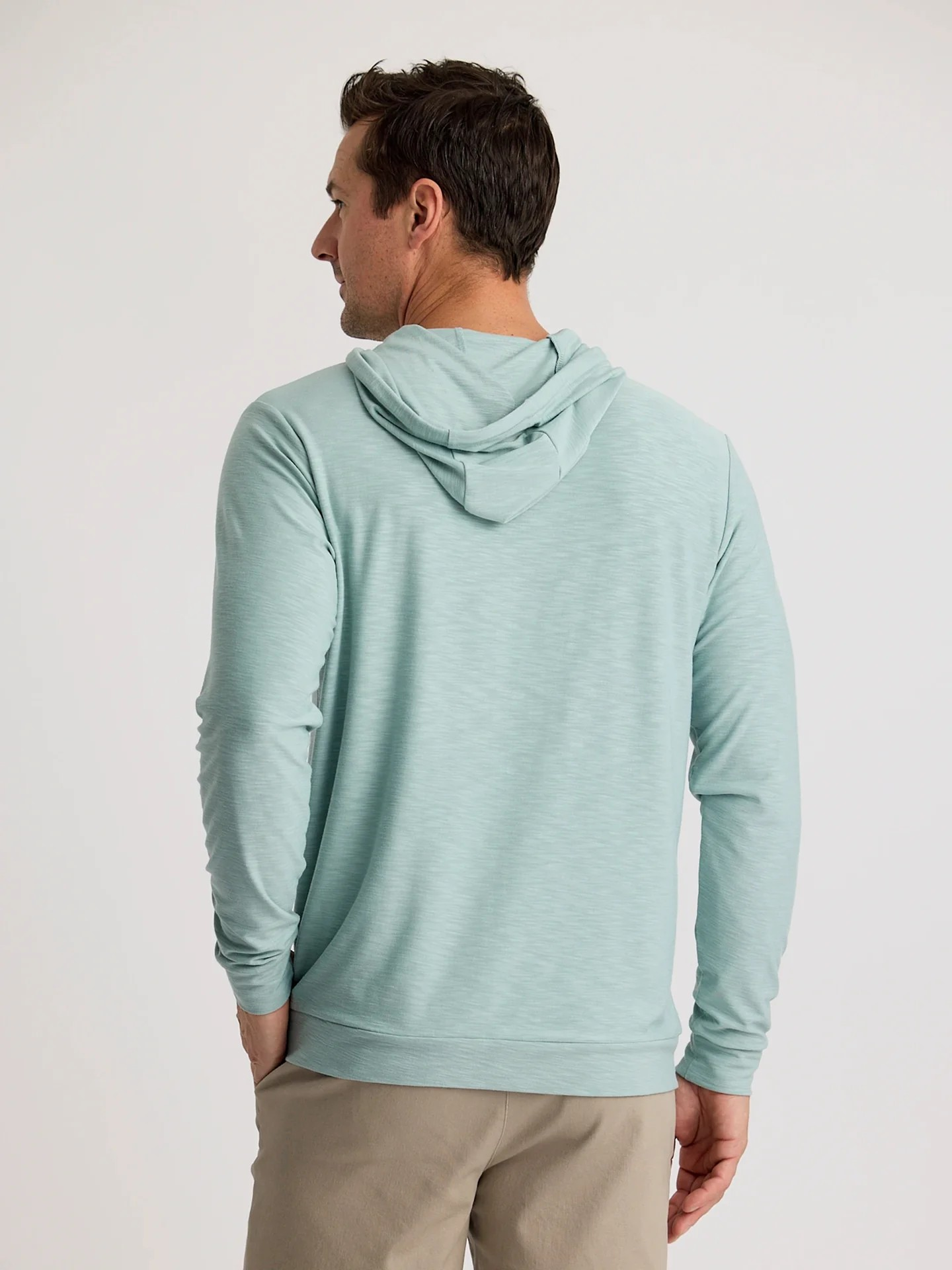 OCEAN MIST MEN'S BAMBOO SLUB HOODIE II