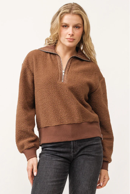 DEAR JOHN BROWN BEAR BRIAR SWEATER