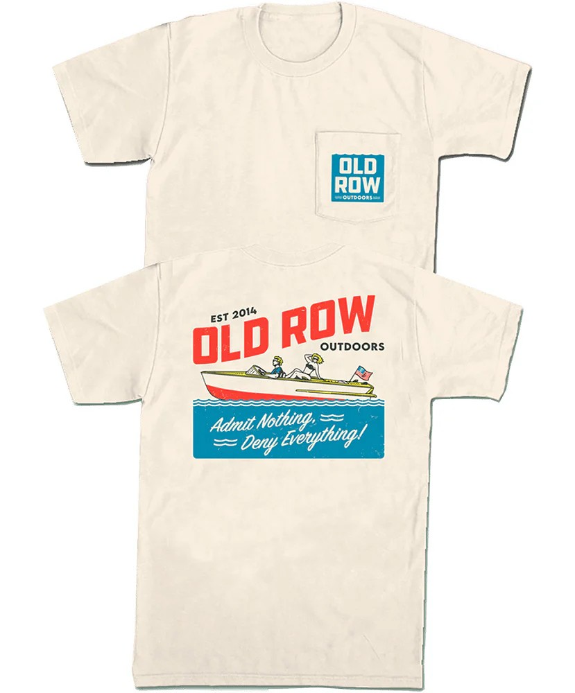 OUTDOOR VINTAGE BOAT POCKET TEE