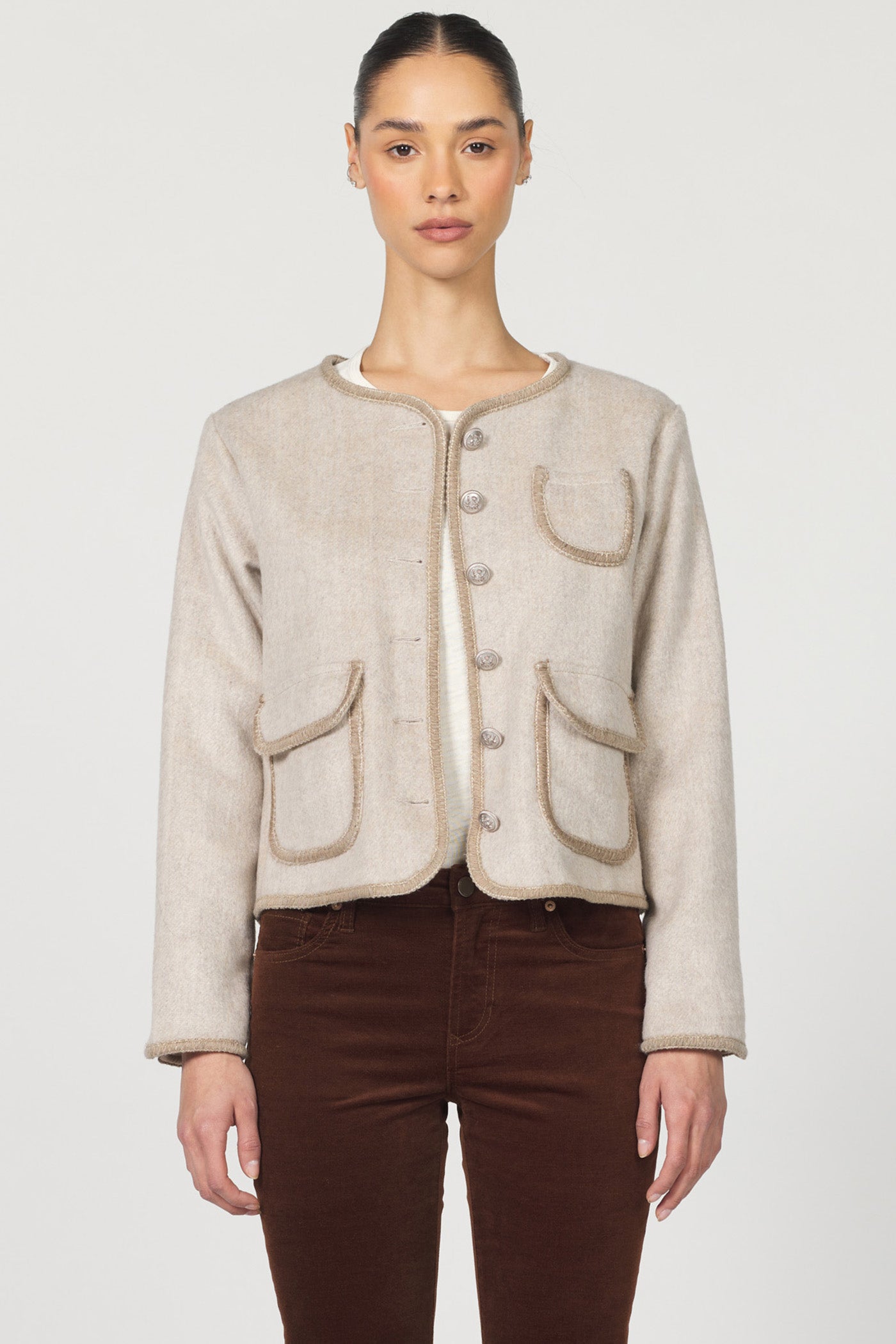 CREAM LATTE APPLE JACKET