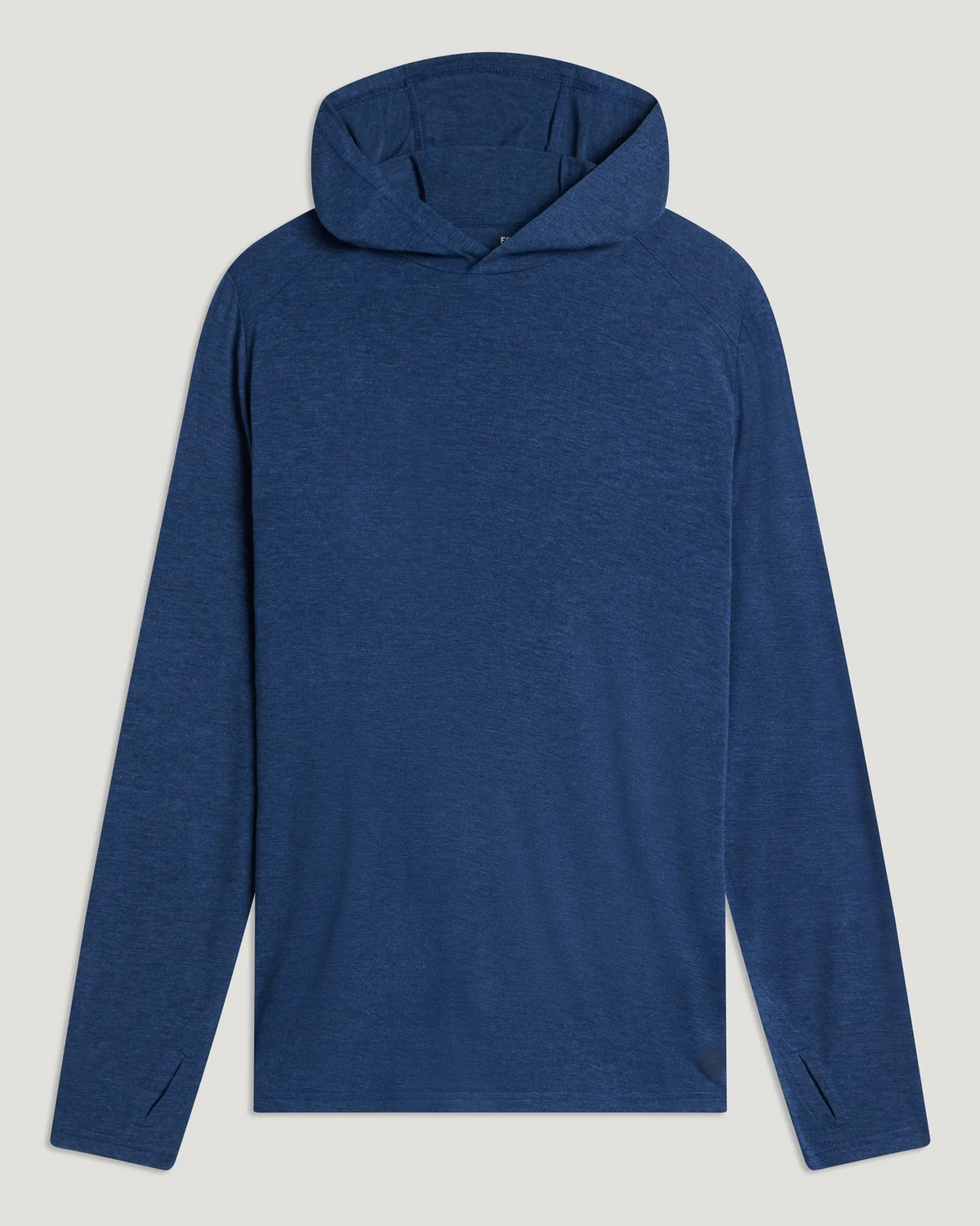 HEATHER TRUE NAVY BAMBOO SHADE HOODIE