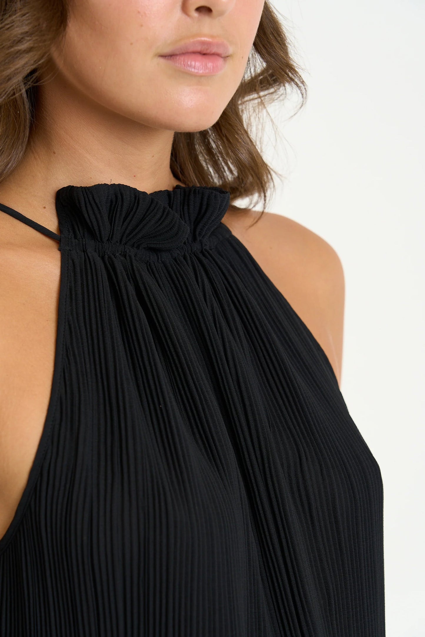 SUNDAYS BLACK PRESSLEY DRESS