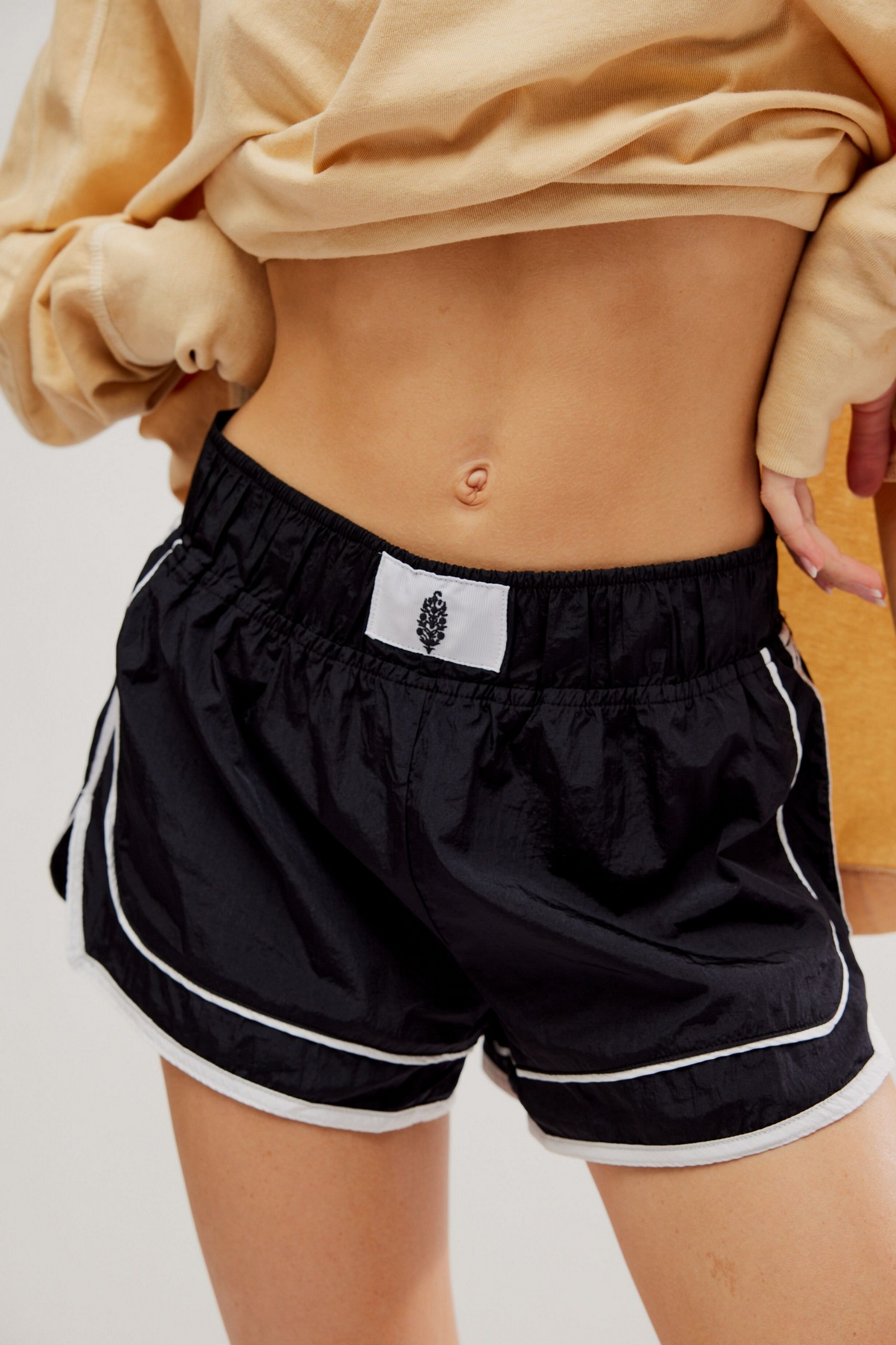FREE PEOPLE VARSITY BLUES SHORTS
