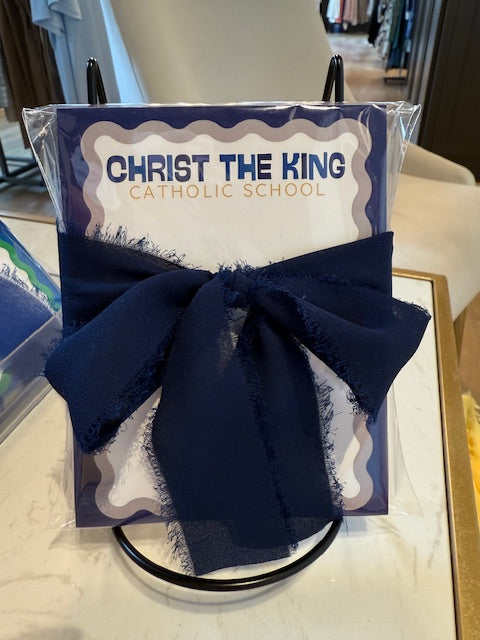 CHRIST THE KING WAVY NOTEPAD