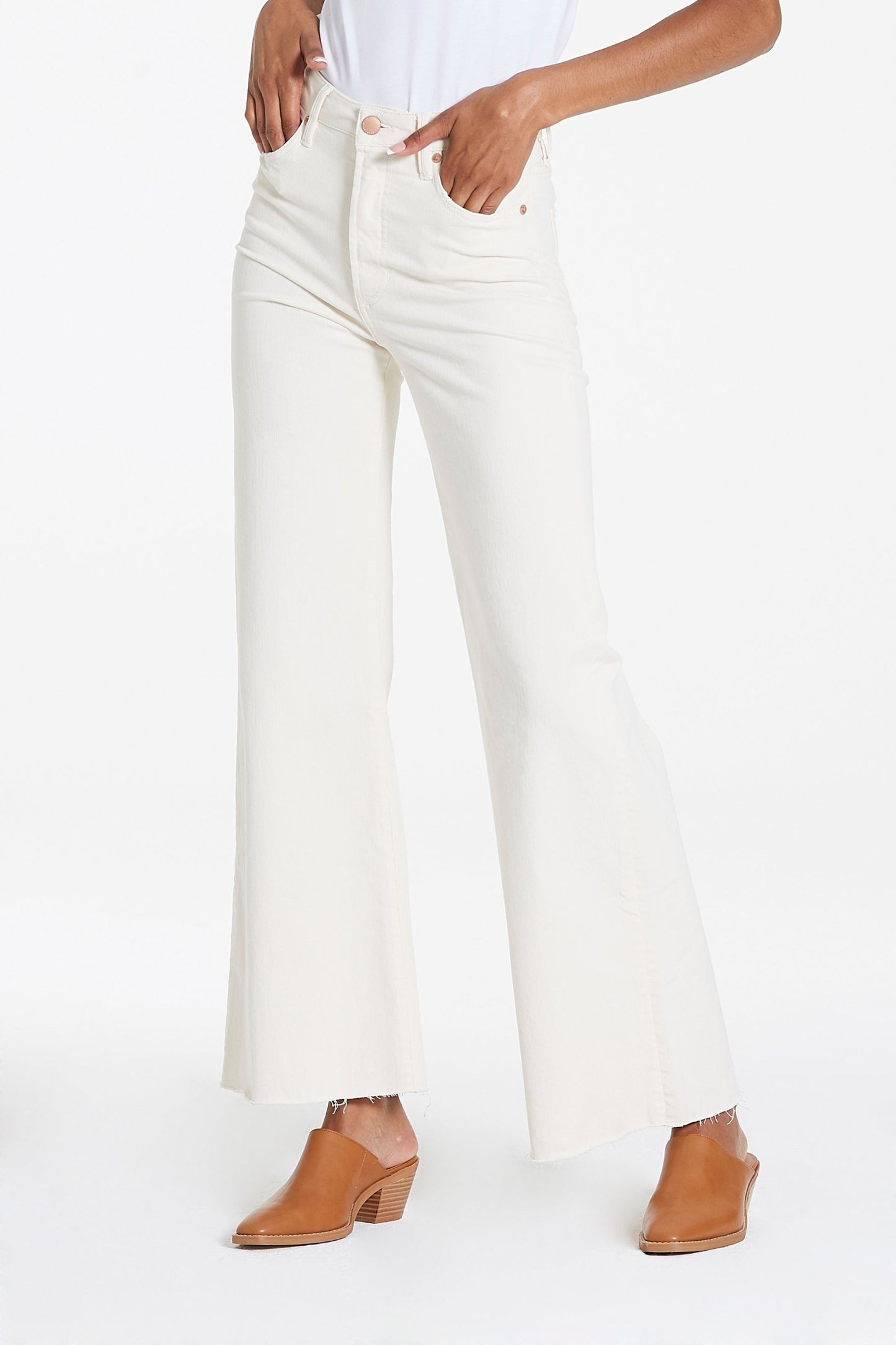 WHEAT FIONA WIDE LEG JEAN