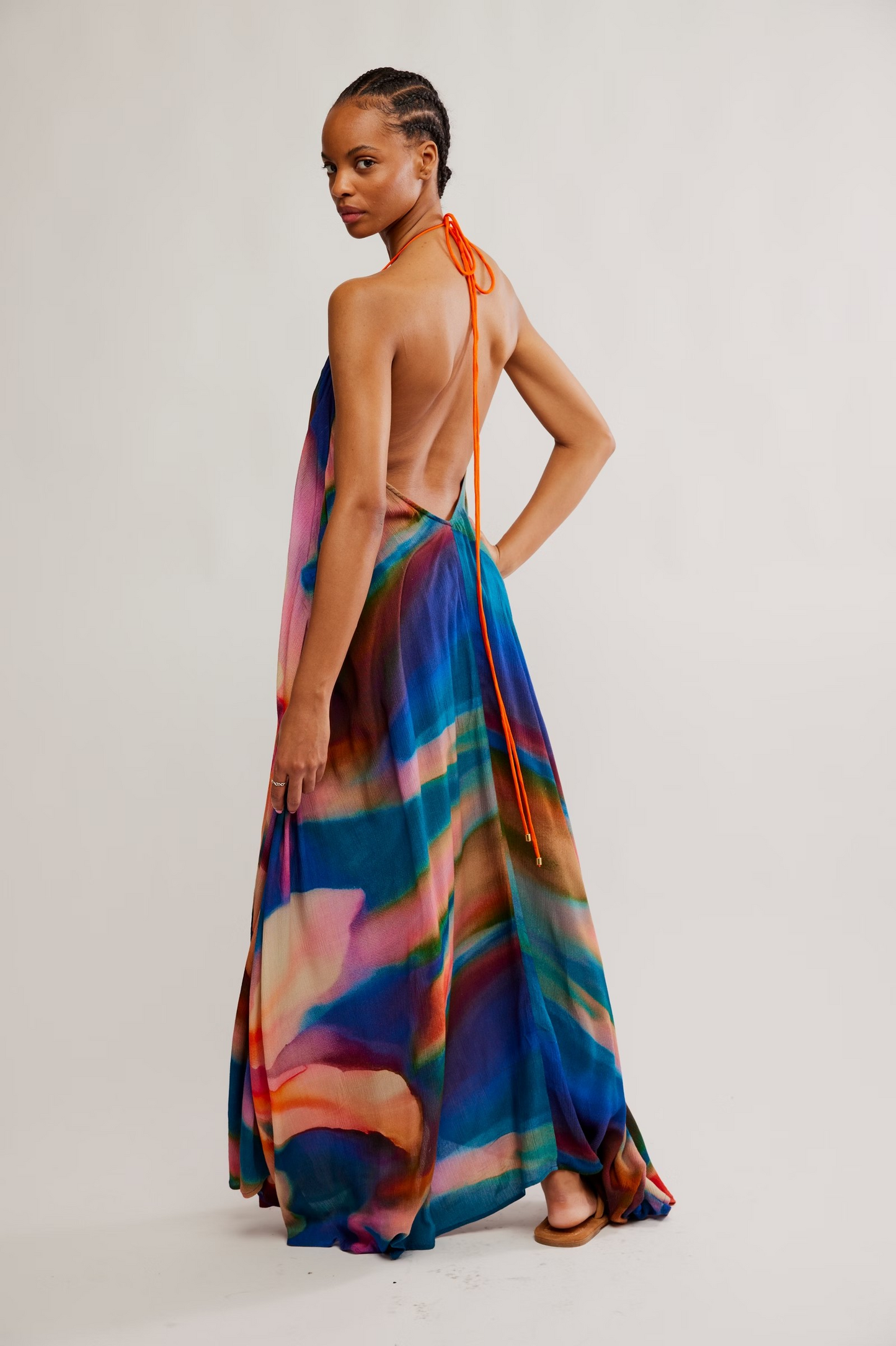 FREE PEOPLE SUNSET CATALINA MAXI