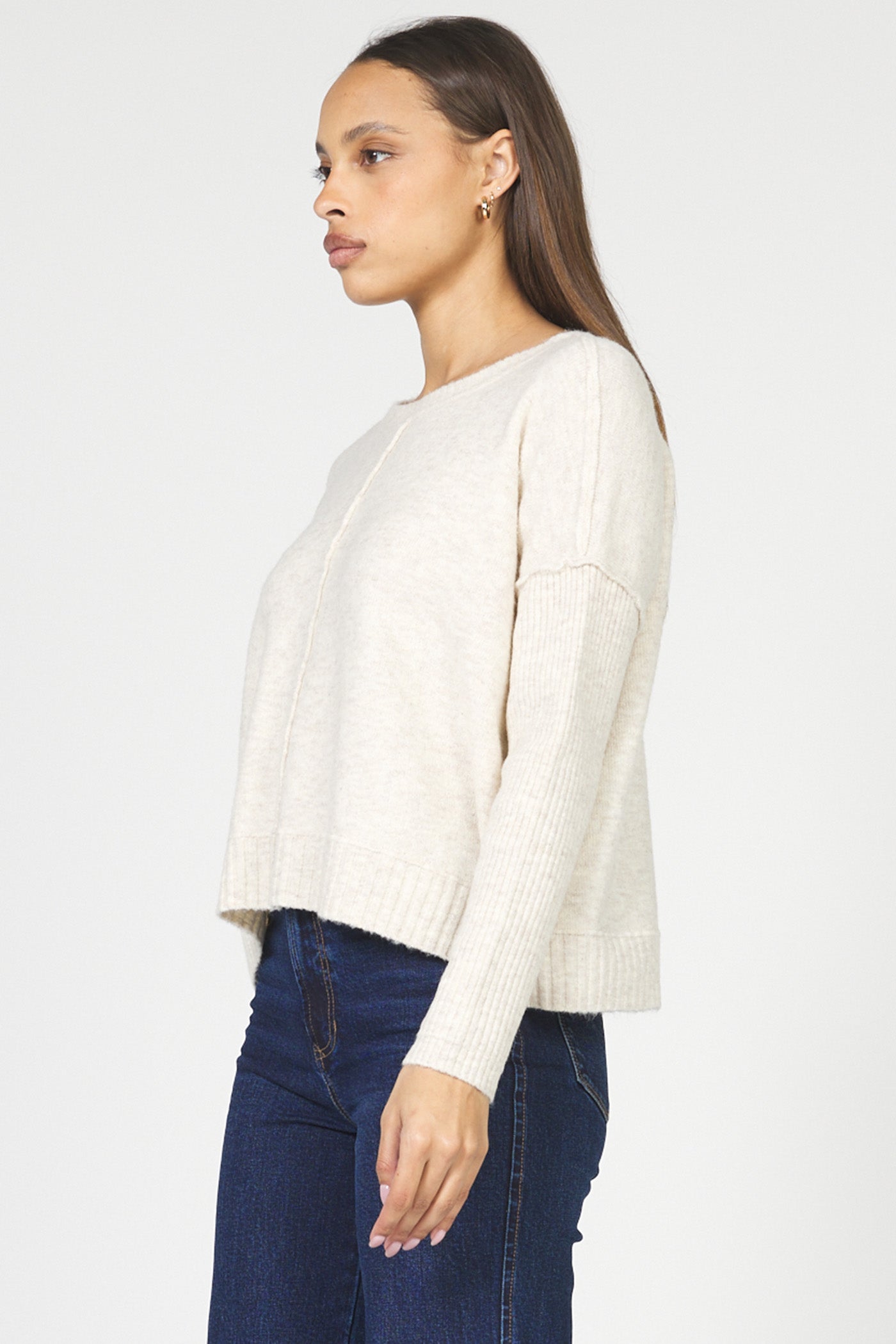 PEARL CREAM AYAT SWEATER