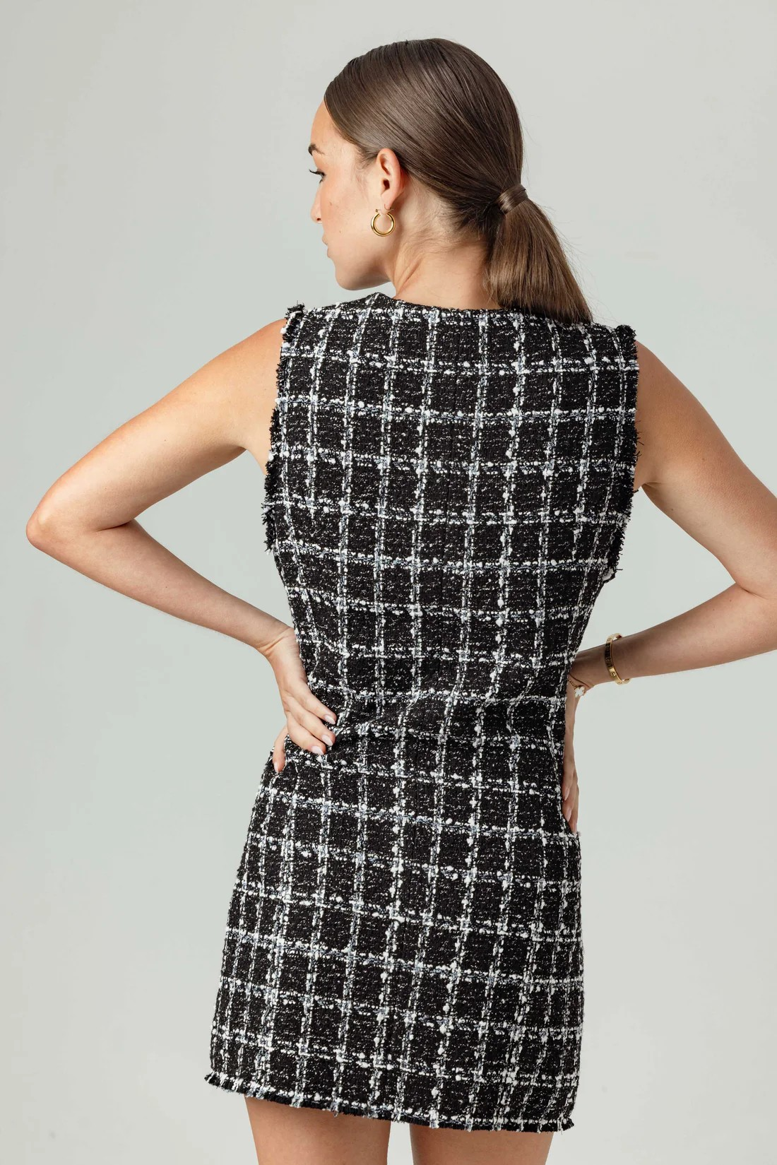 SUNDAYS FROSTED WINDOW LYRA DRESS