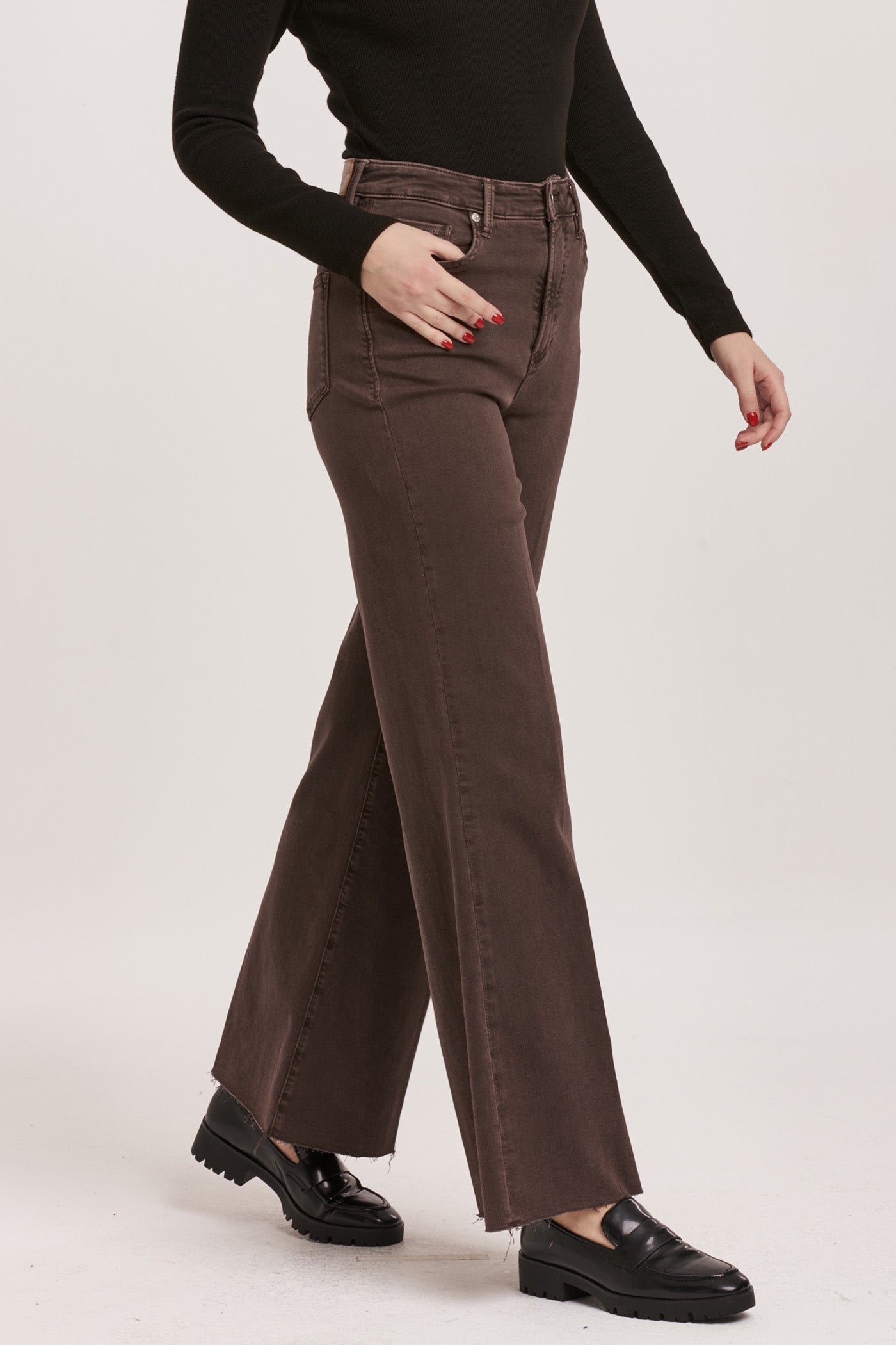 MOCHA BROWN FIONA JEANS