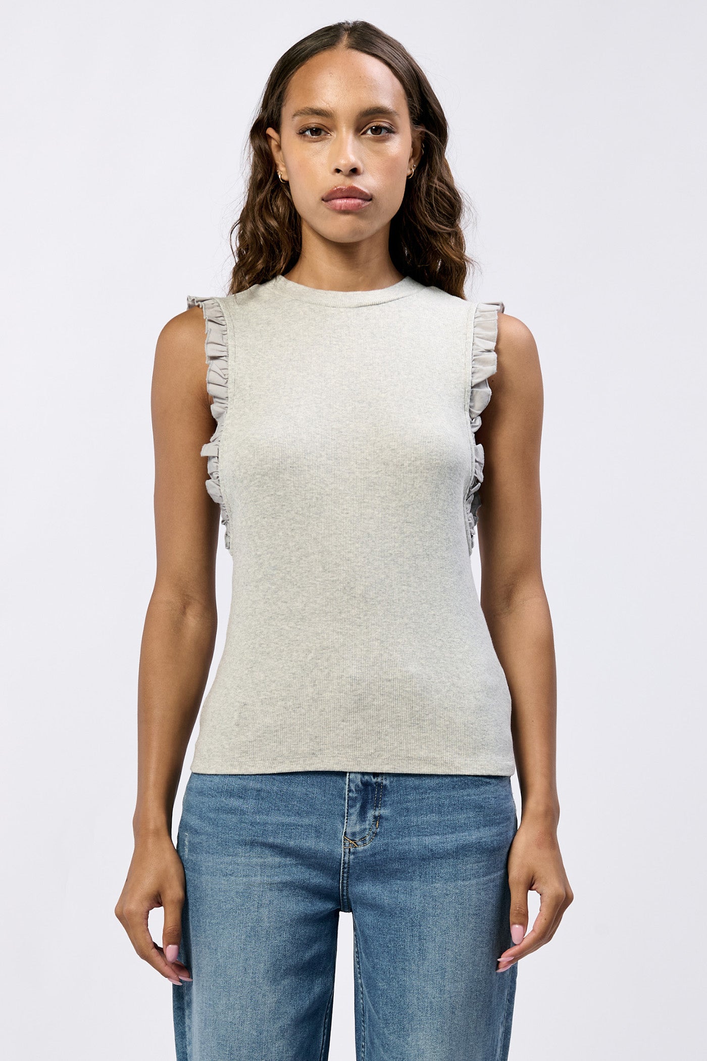 DEAR JOHN HEATHER GREY BRIDGET TOP