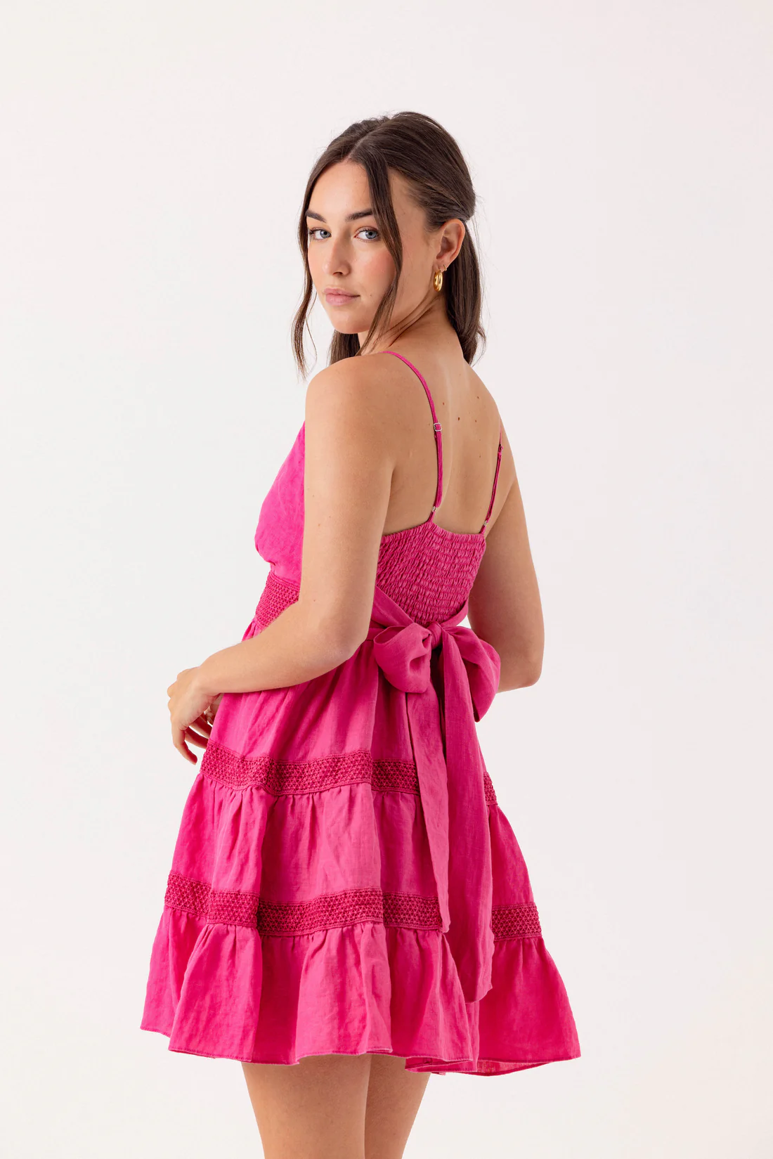 SUNDAYS CARMINE PETRA DRESS