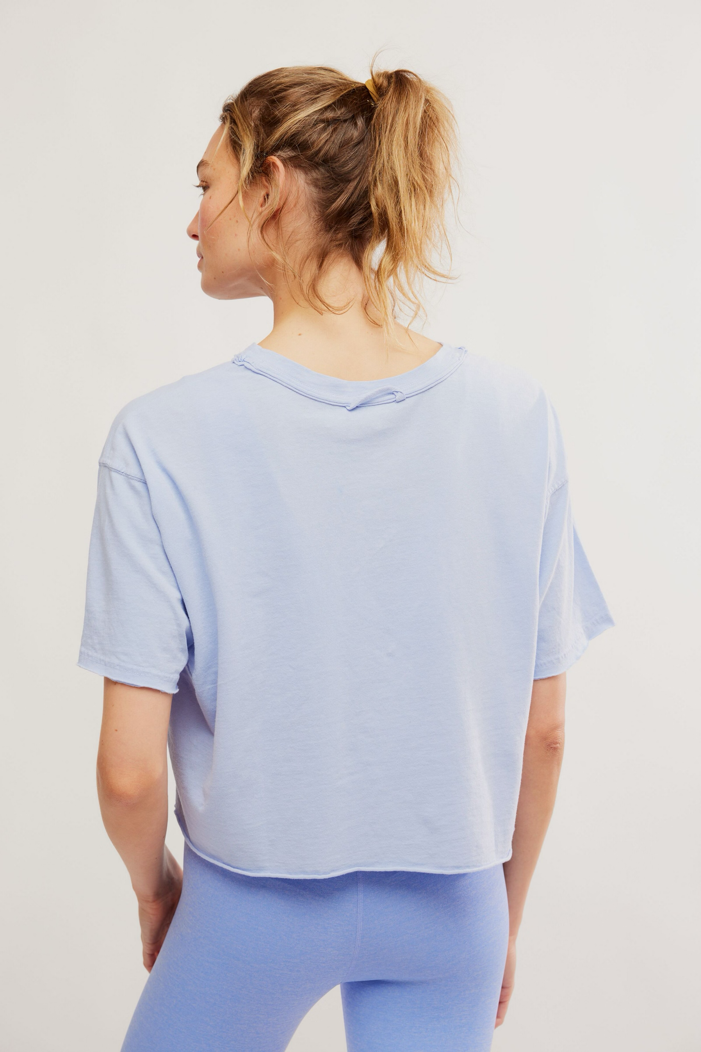 FREE PEOPLE MISTY SKIES INSPIRE TEE