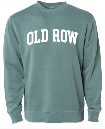 OLD ROW GREEN CREWNECK SWEATSHIRT