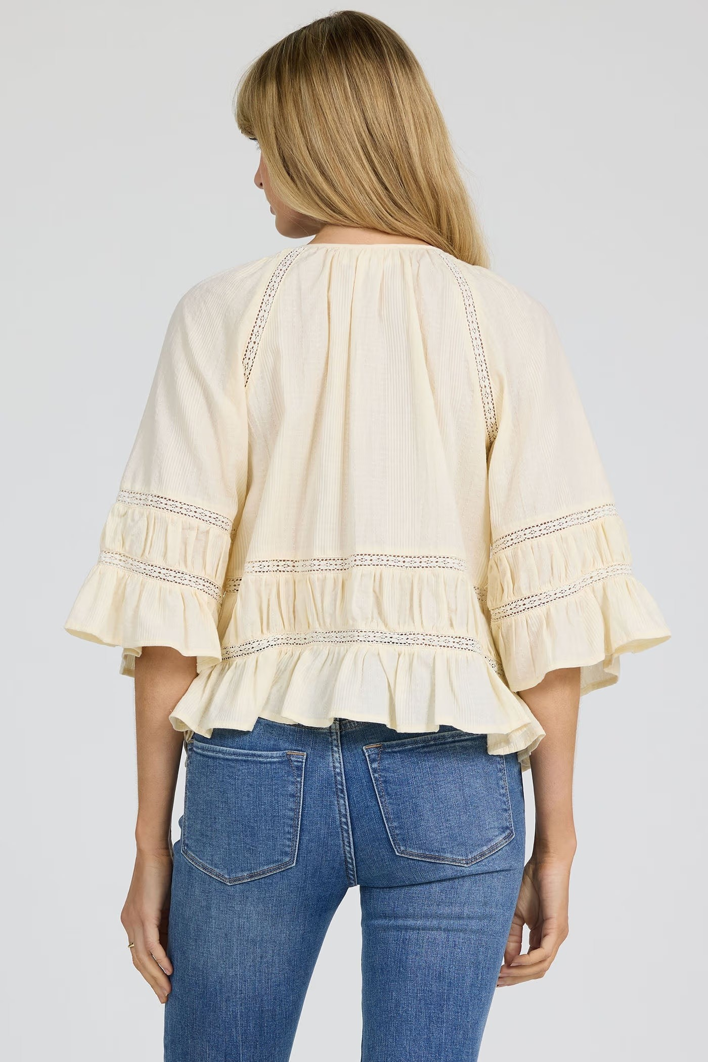 PALE YELLOW SYBIL BLOUSE