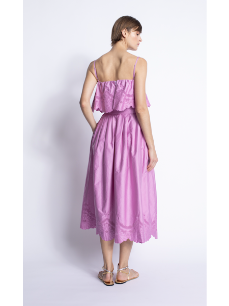 MORA EMBROIDERED SKIRT