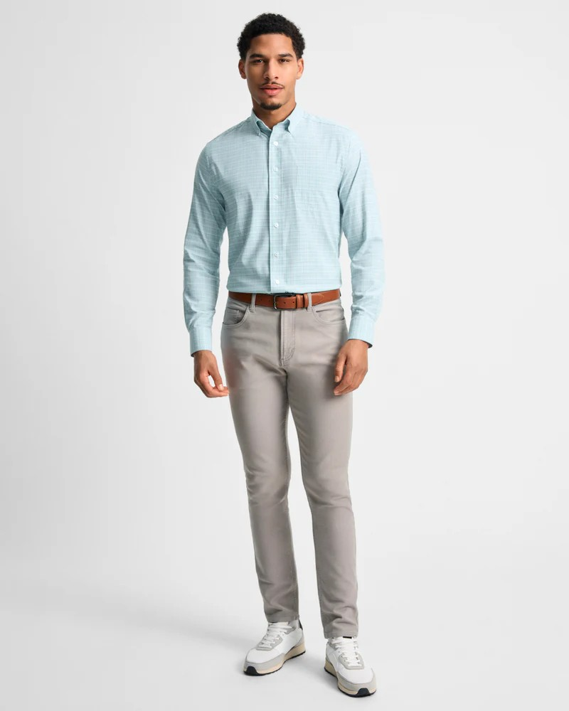 GENTEAL AQUA BURTON SOFTOUCH SPORT SHIRT