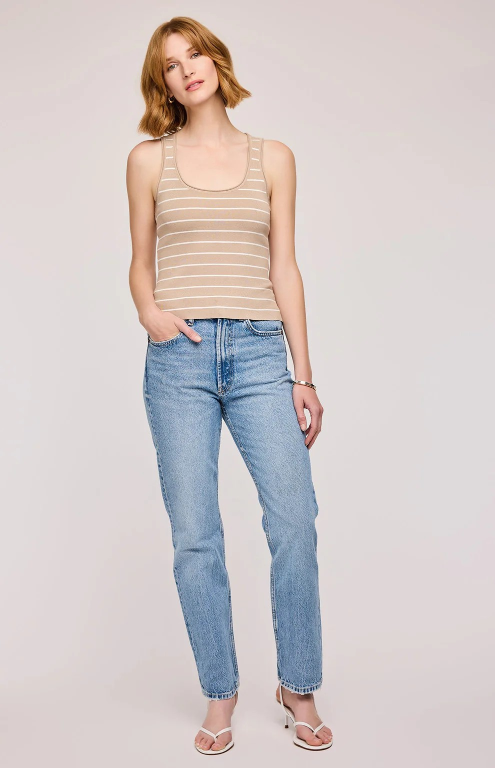 GENTLE FAWN OAT STRIPE SIERRA TANK