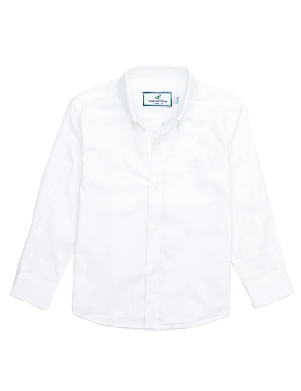 PROPERLY TIED WHITE PARK AVENUE DRESS SHIRT