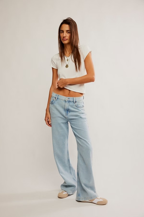 FREE PEOPLE ROAM FREE STRIDE JEAN