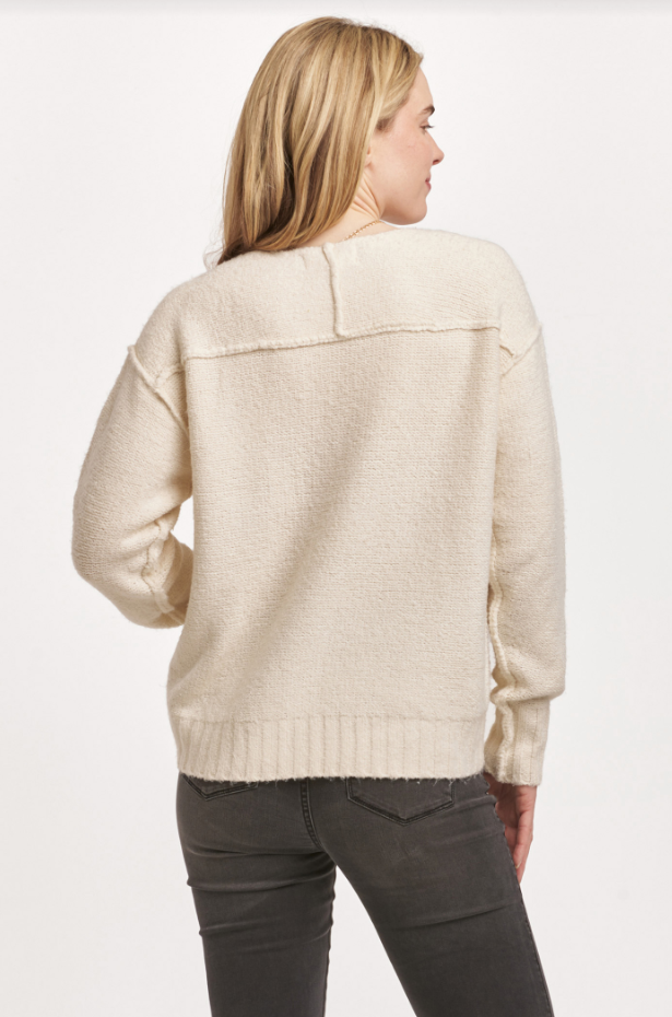 DEAR JOHN CREAM JENNA SWEATER