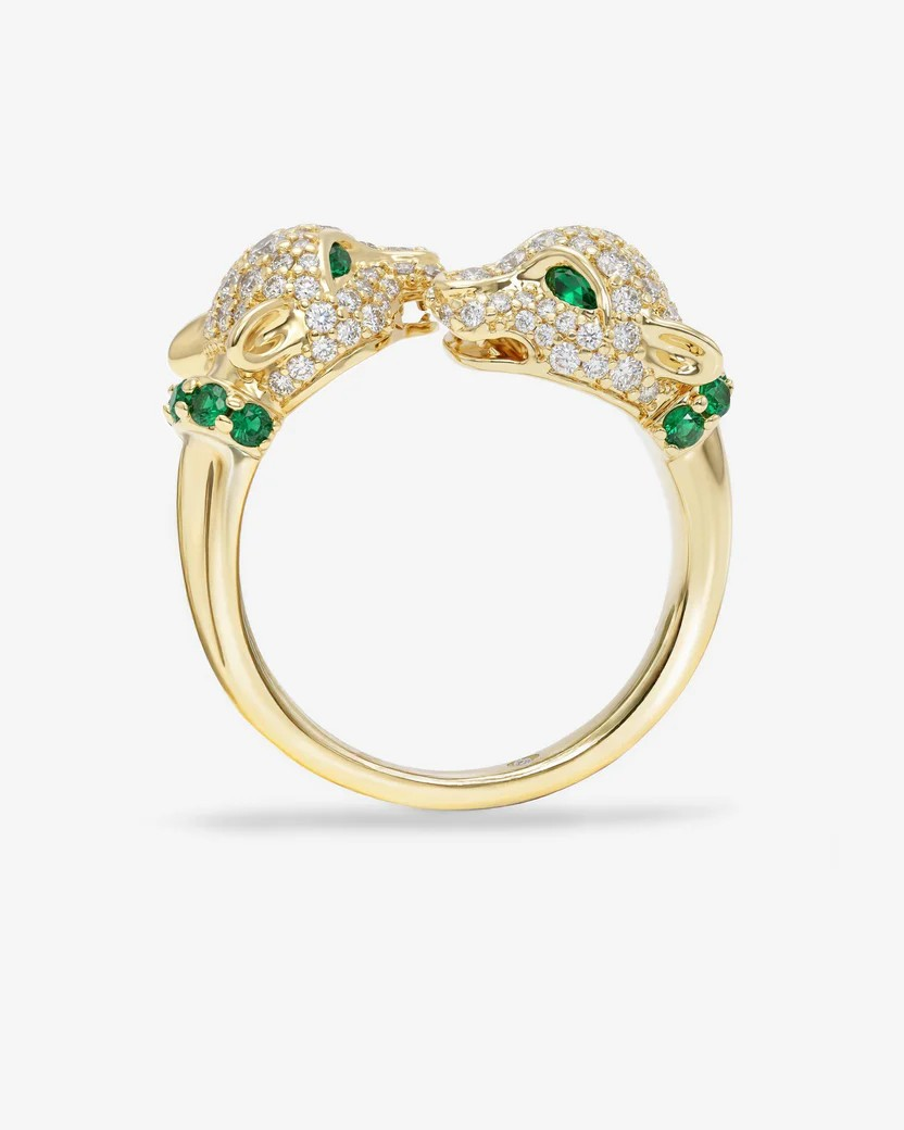JAGUAR PAVE RING