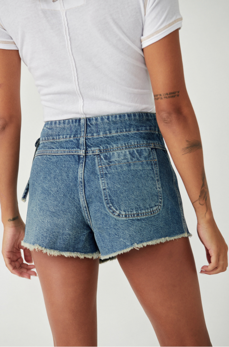 MISTY BLUE EMMY DENIM SKORT