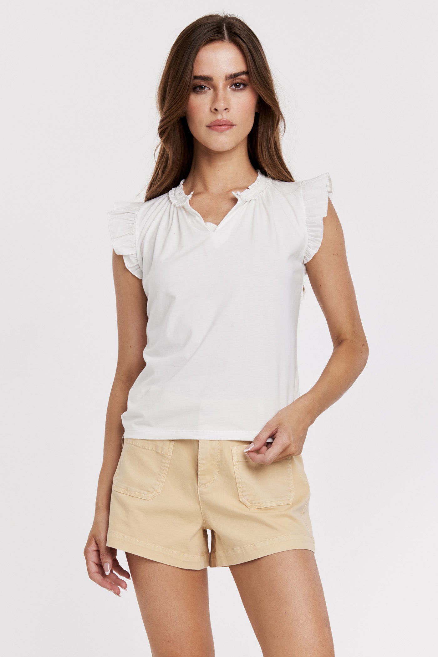 ANOTHER LOVE WHITE DUA TOP