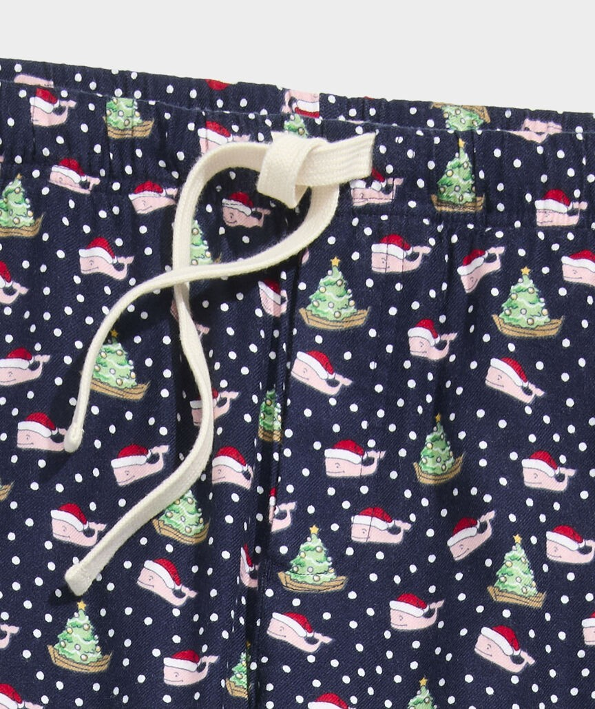 SANTA WHALE LOUNGE PANTS