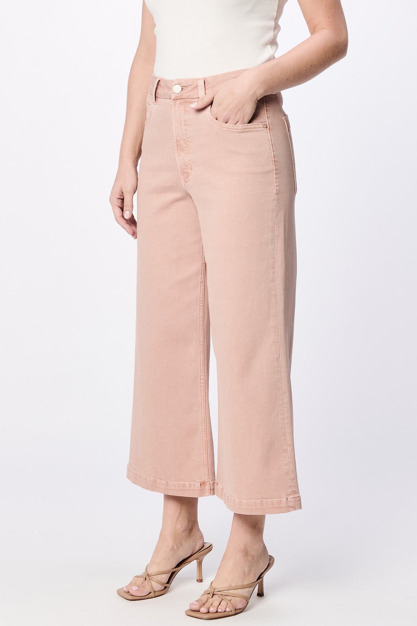 TUSCANY AUDREY WIDE LEG JEAN