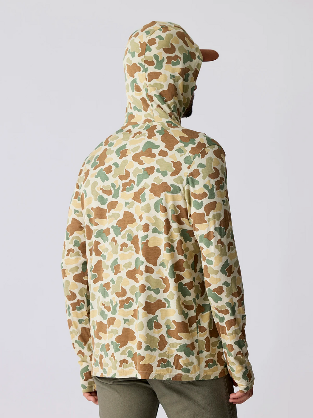 FREE FLY VINTAGE CAMO BAMBOO SHADE HOODIE