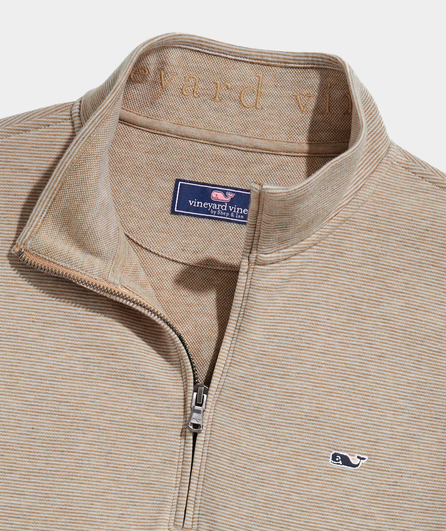 OFFICER KHAKI SALTWATER QUARTER-ZIP