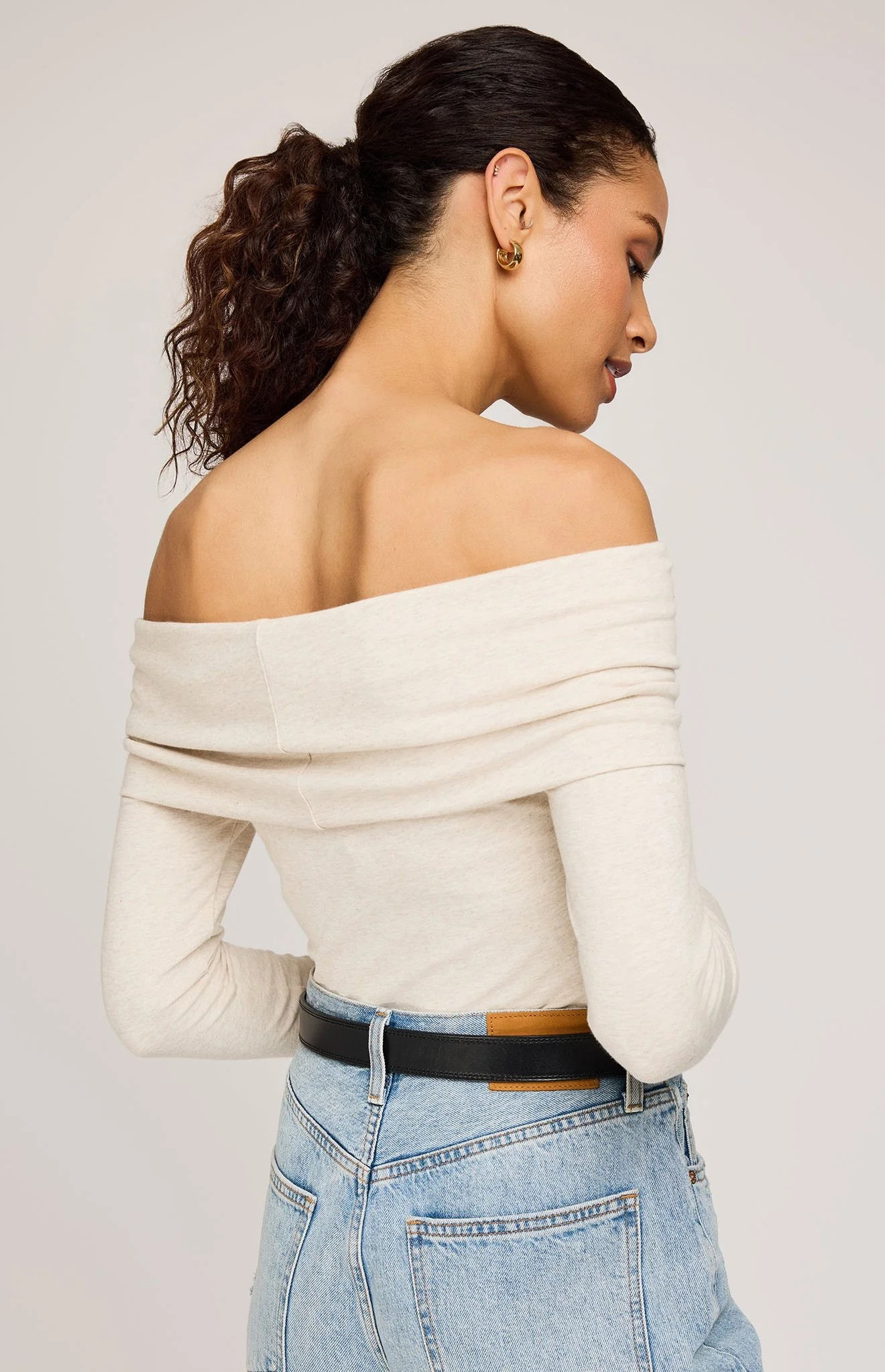 HEATHER OAT CHARLIZE TOP