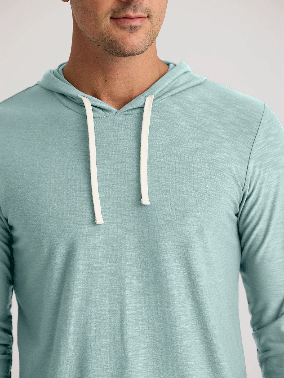 OCEAN MIST MEN'S BAMBOO SLUB HOODIE II
