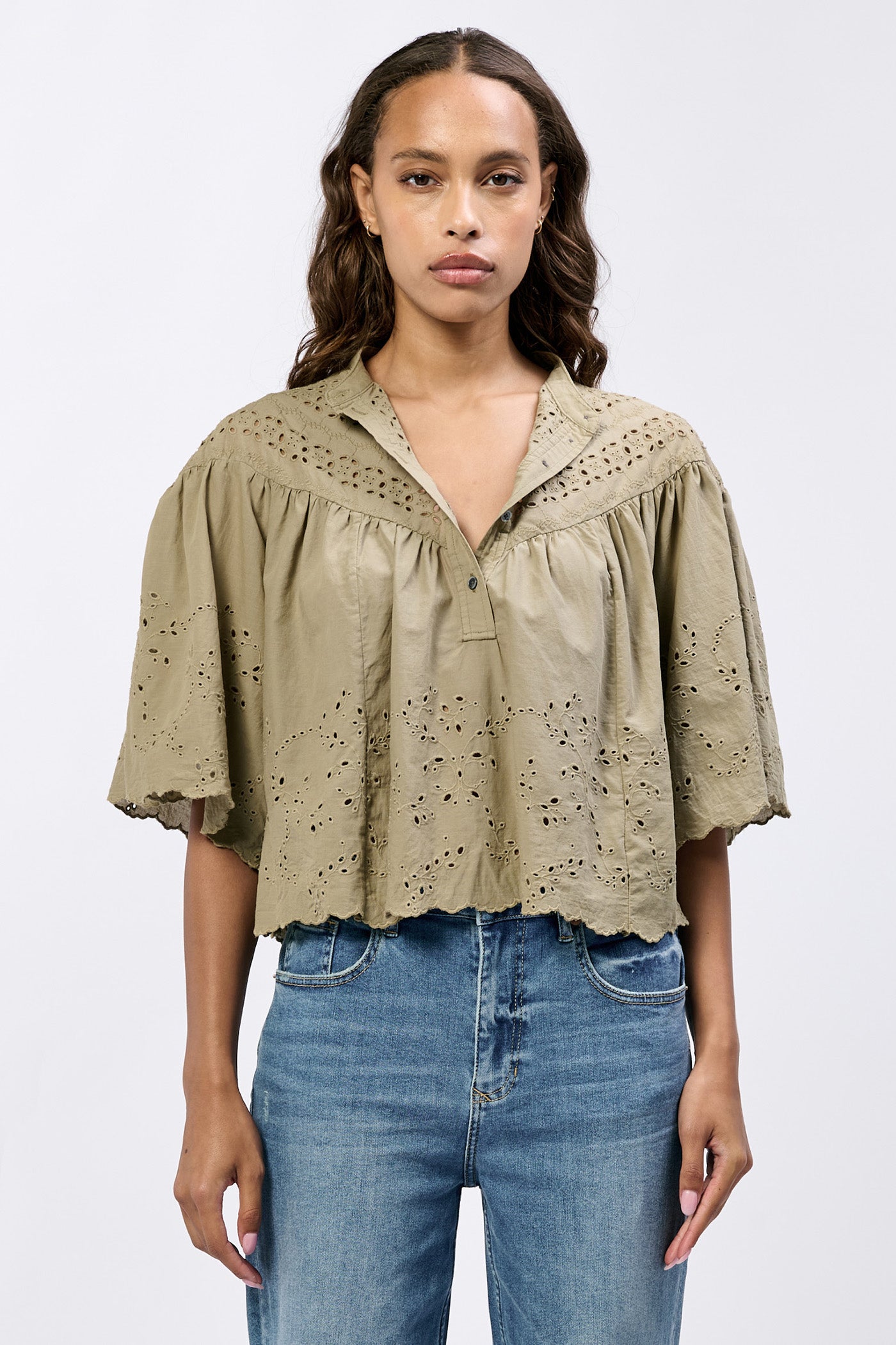 DEAR JOHN OLIVE BRANCH ELODIA TOP