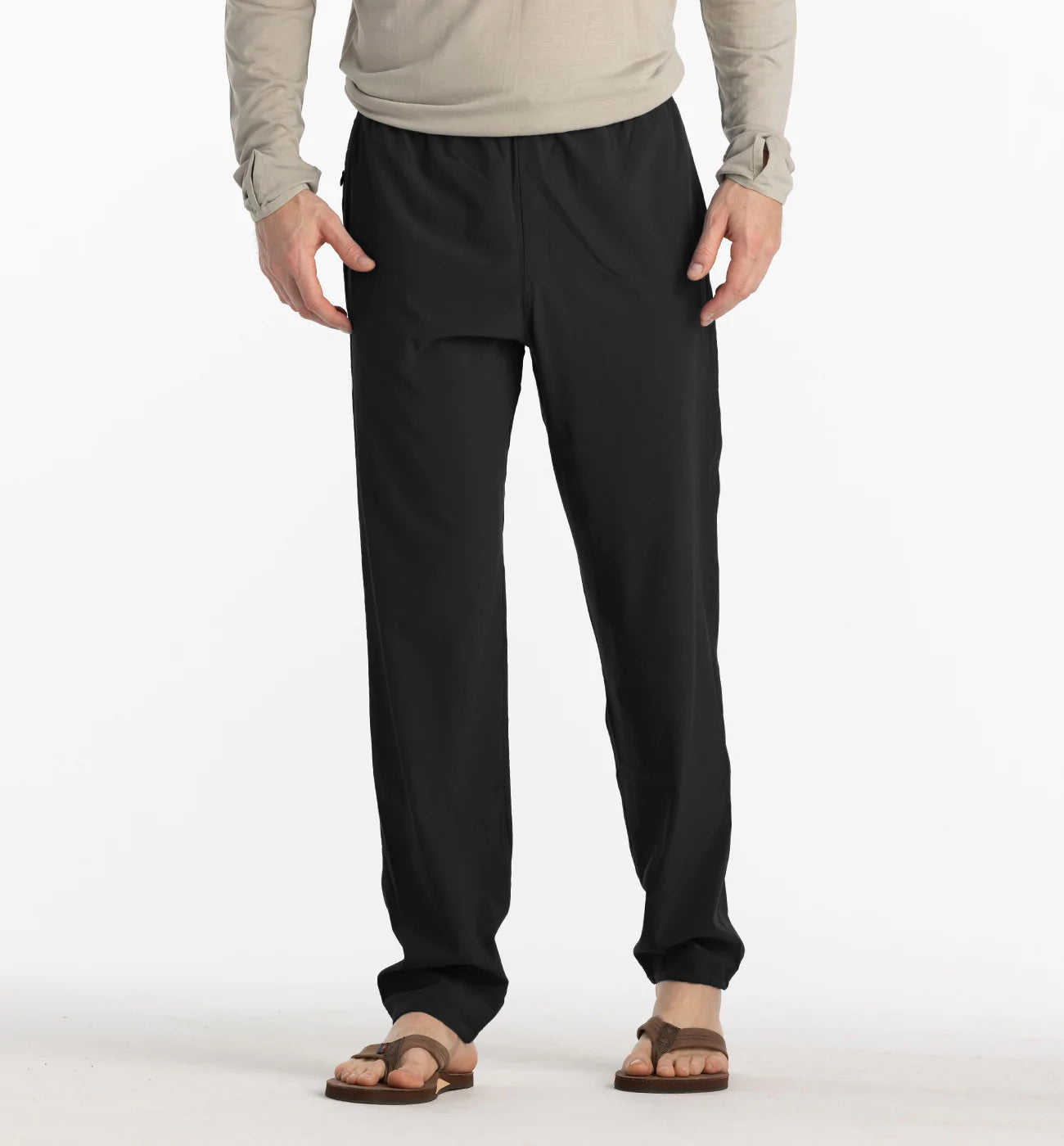 FREE FLY MEN'S BLACK BREEZE PANT