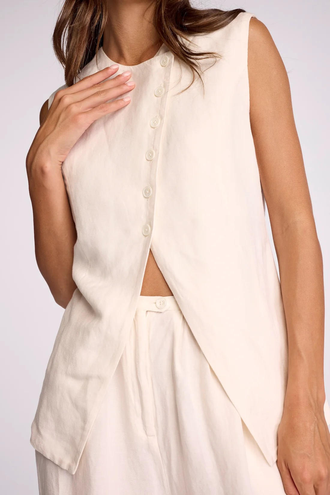 SUNDAYS WHISPER WHITE ISOLDE VEST