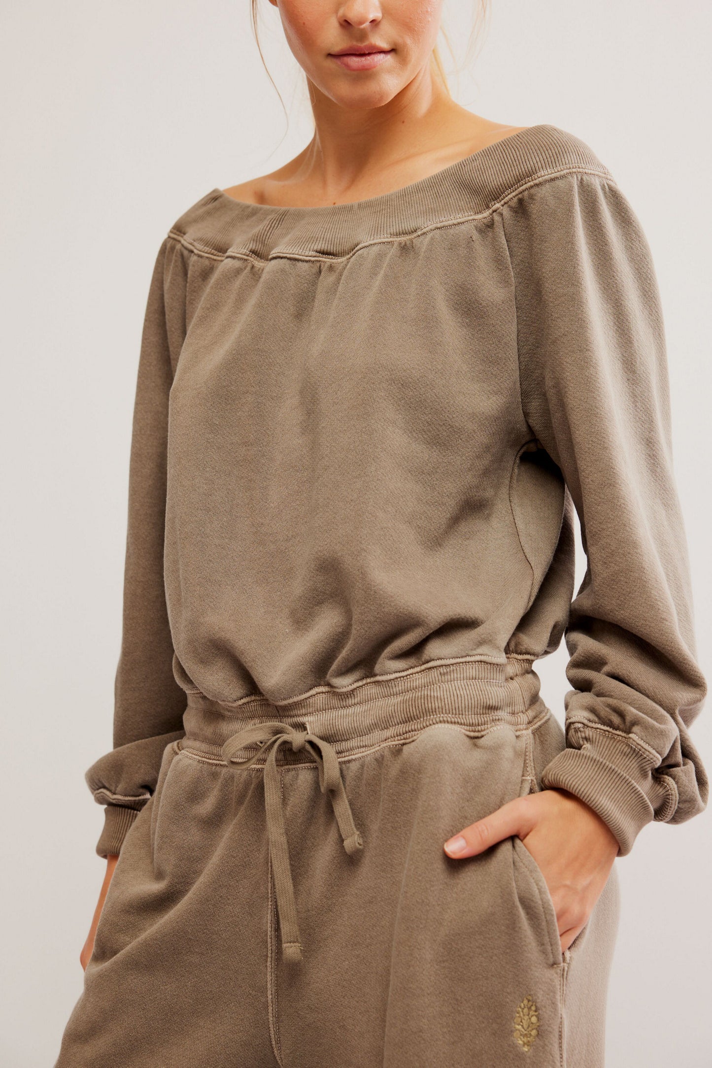 FREE PEOPLE DOLPHIN ONE TO BEAT ONESIE