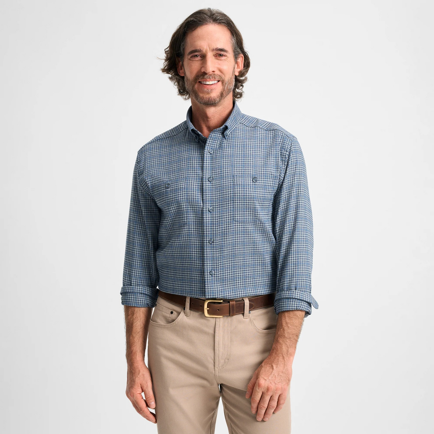 GENTEAL RIVERSTONE BROWNING PERFORMANCE FLANNEL