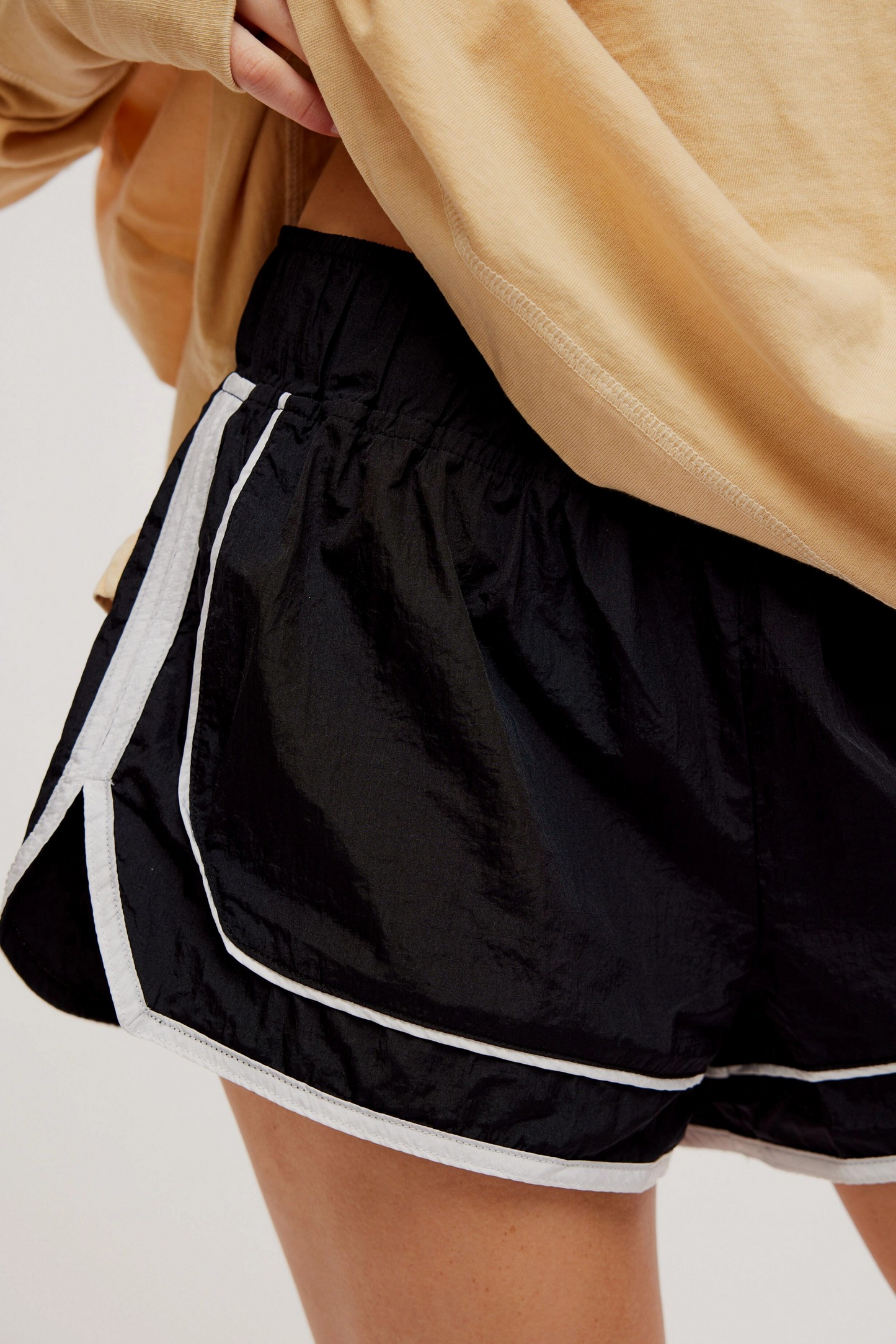 FREE PEOPLE VARSITY BLUES SHORTS