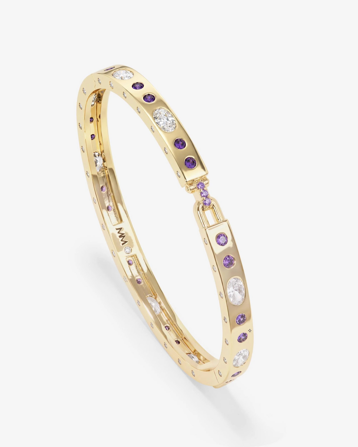 LAVENDER ASHLEY SUNSET LOCK CUFF