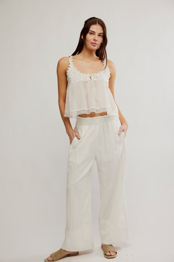 DAYS END LINEN PANTS