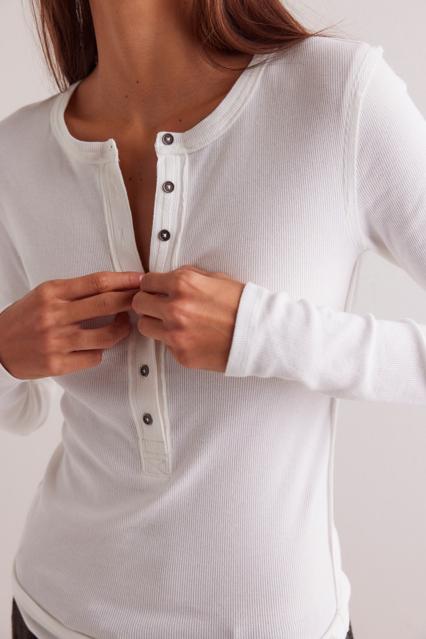 FREE PEOPLE IVORY JAMIE HENLEY