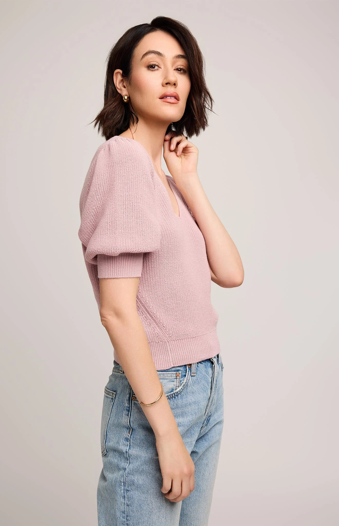 PINK PHOEBE SWEATER
