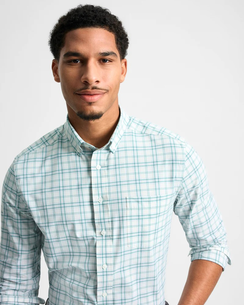 GENTEAL SPRUCE MCKINNEY SOFTOUCH SPORT SHIRT
