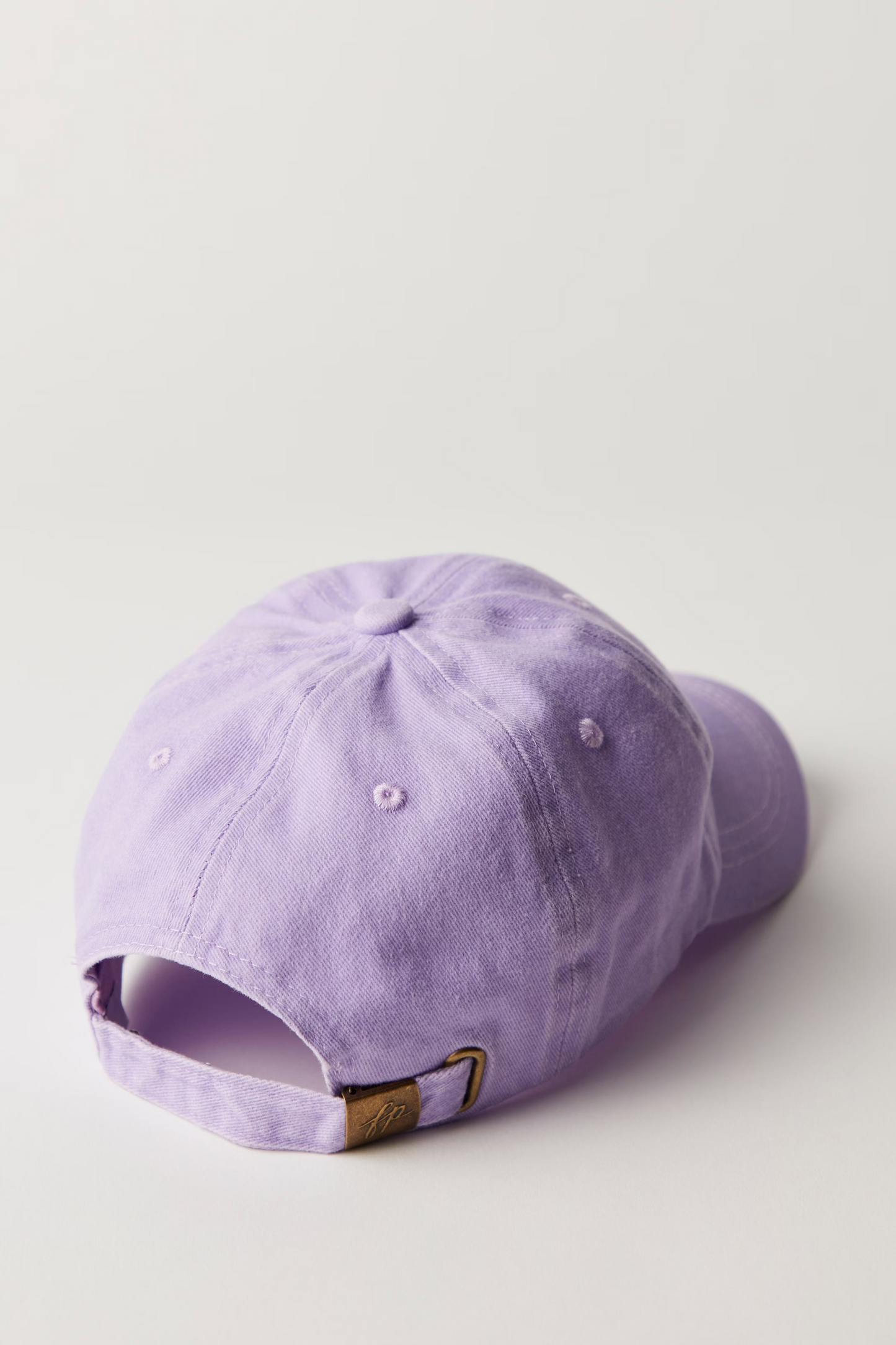FREE PEOPLE LAVENDER/ORANGE BIG BUTI BASEBALL CAP